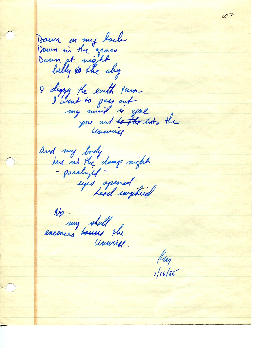 John WorldPeace Poems 1985 | World Peace Poems