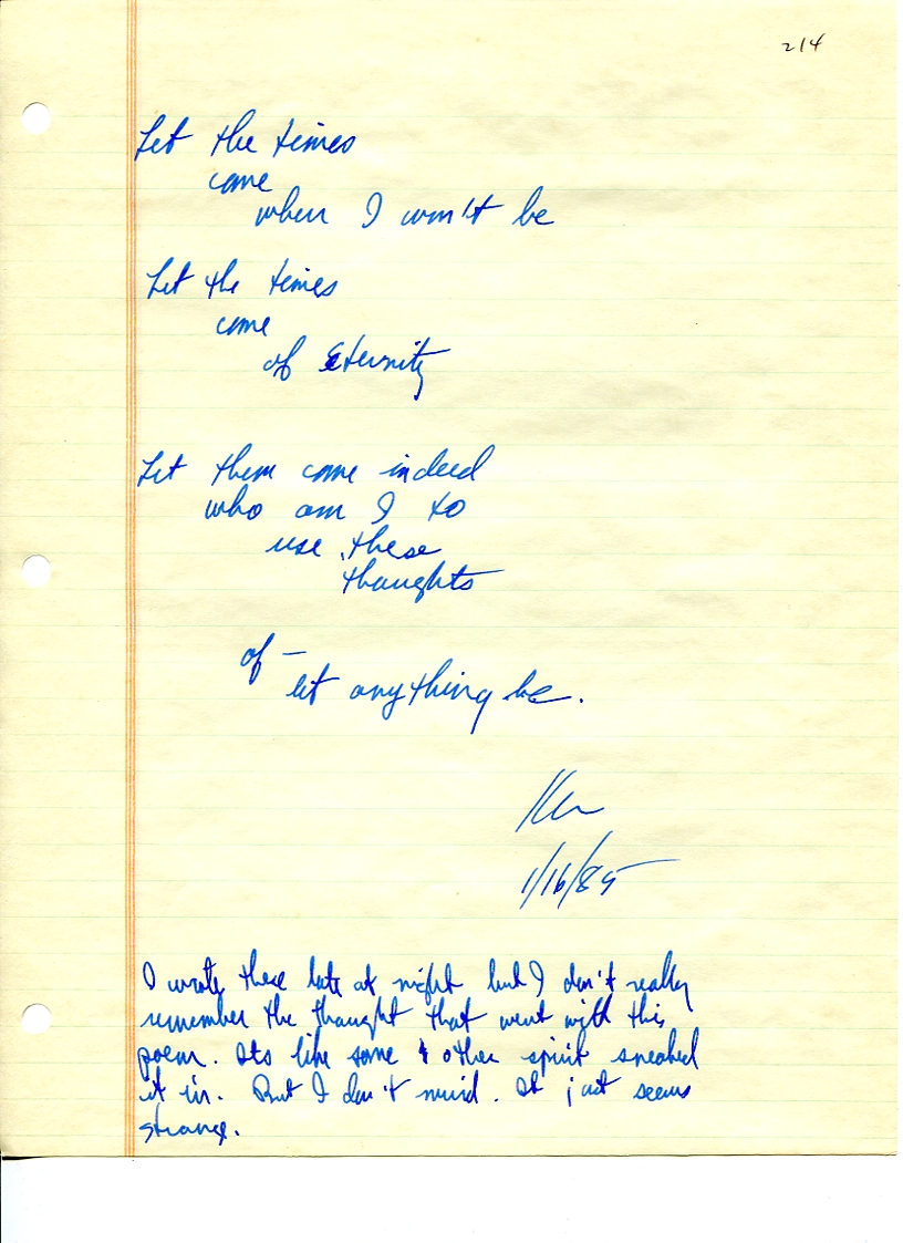 John WorldPeace Poems 1985 | World Peace Poems