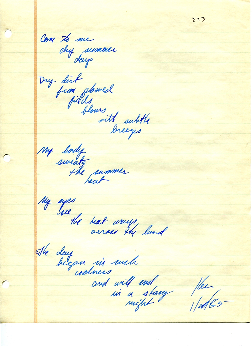 John WorldPeace Poems 1985 | World Peace Poems