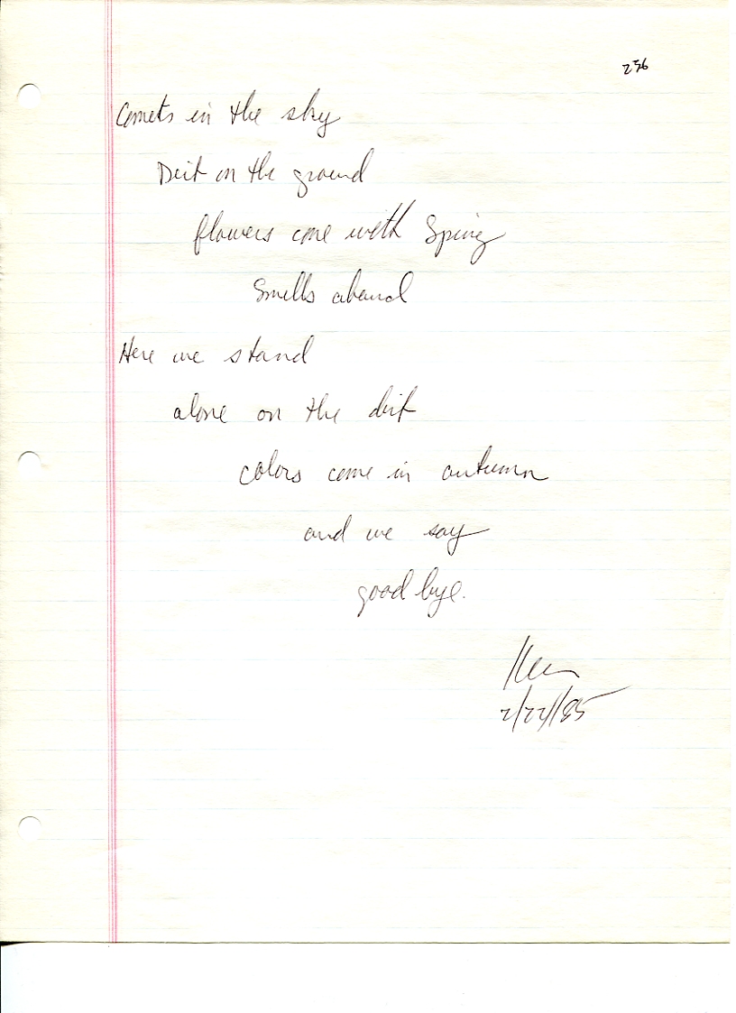 John WorldPeace Poems 1985 | World Peace Poems