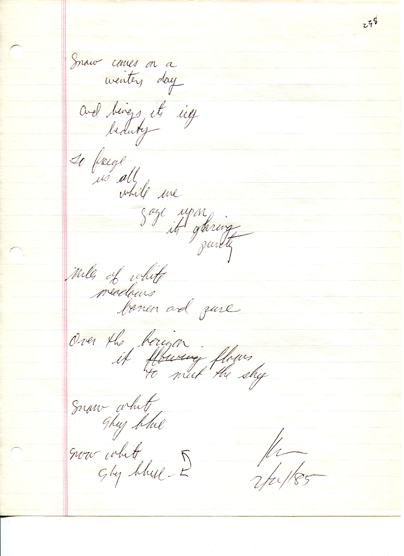 John WorldPeace Poems 1985 | World Peace Poems