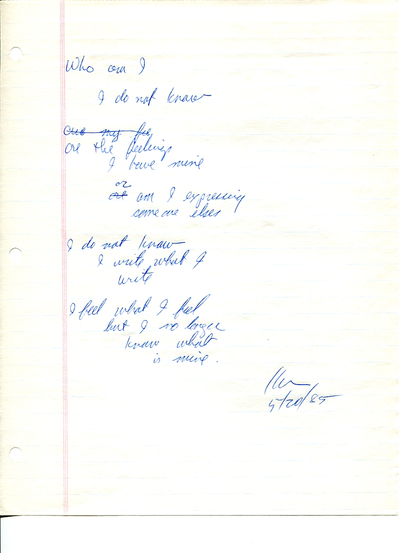 John WorldPeace Poems 1985 | World Peace Poems