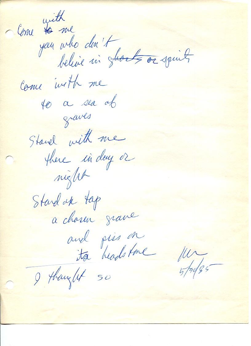 John WorldPeace Poems 1985 | World Peace Poems