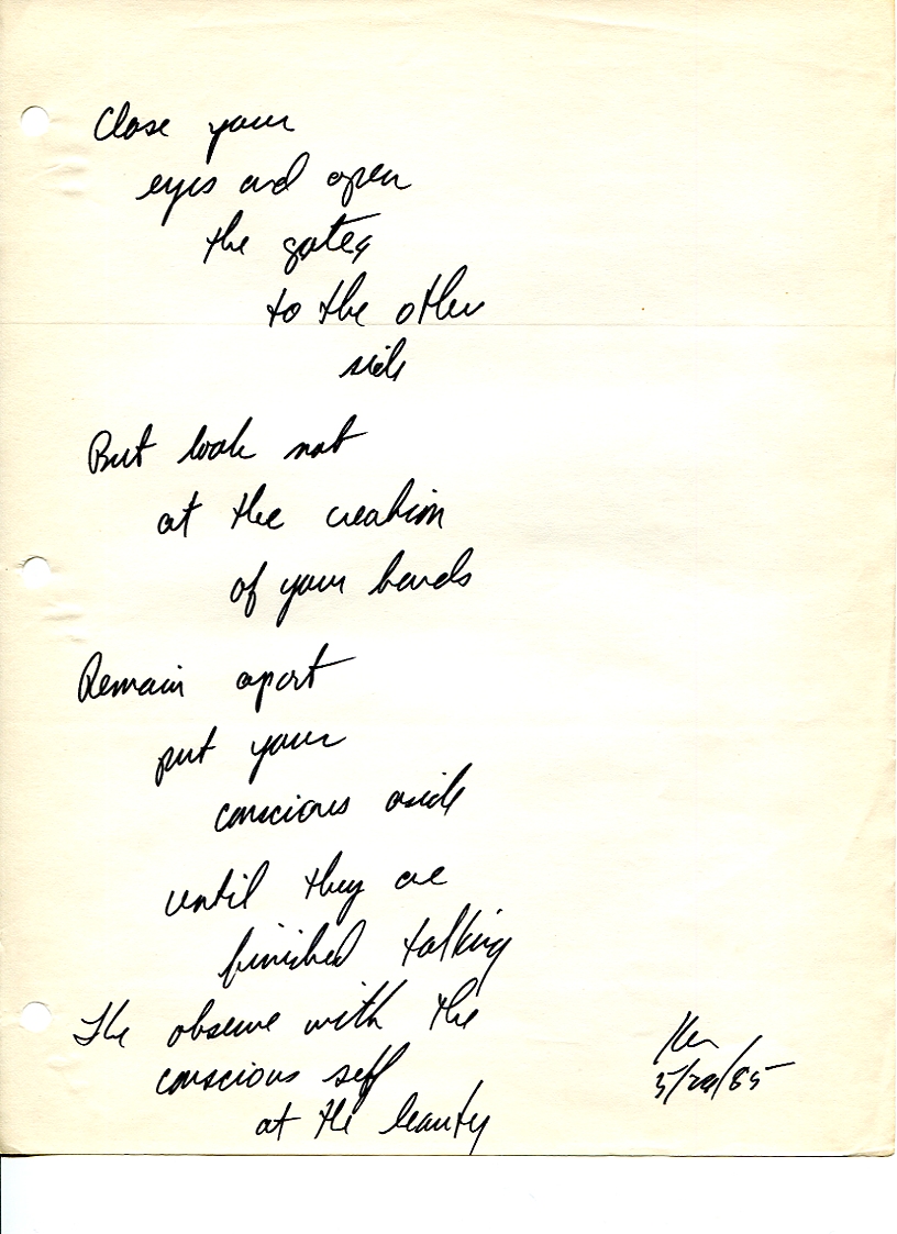 John WorldPeace Poems 1985 | World Peace Poems