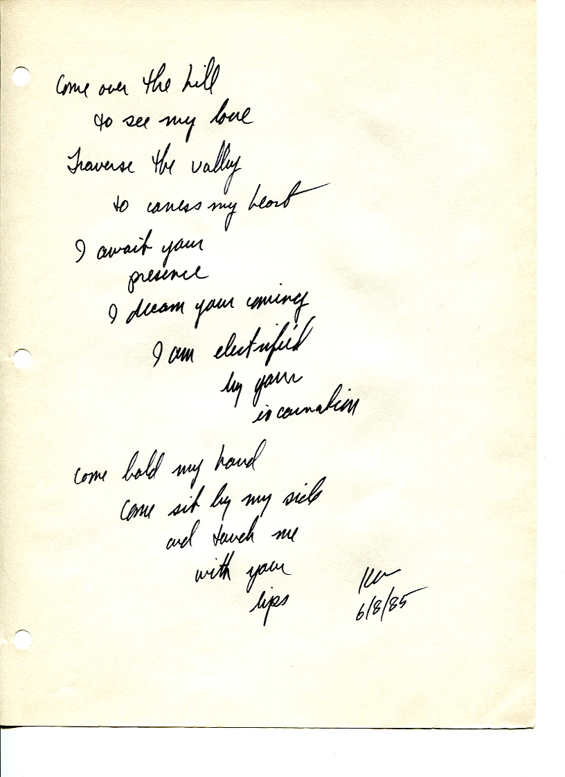 John WorldPeace Poems 1985 | World Peace Poems