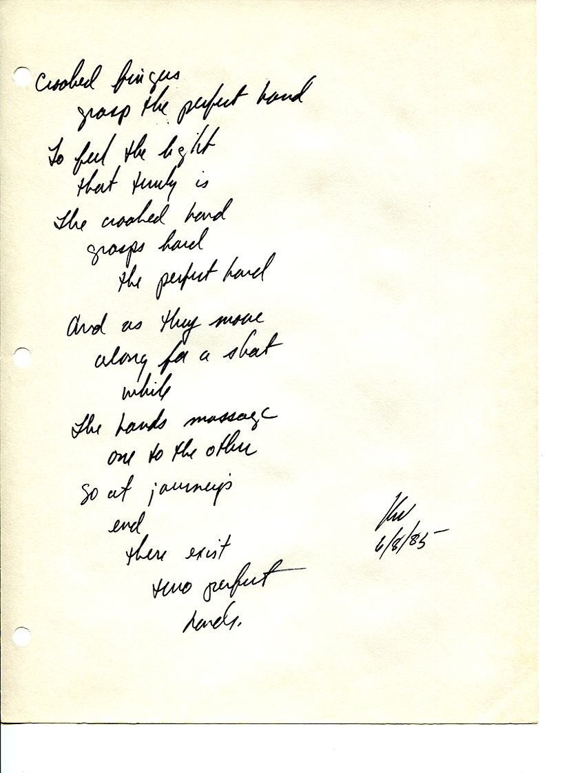 John WorldPeace Poems 1985 | World Peace Poems