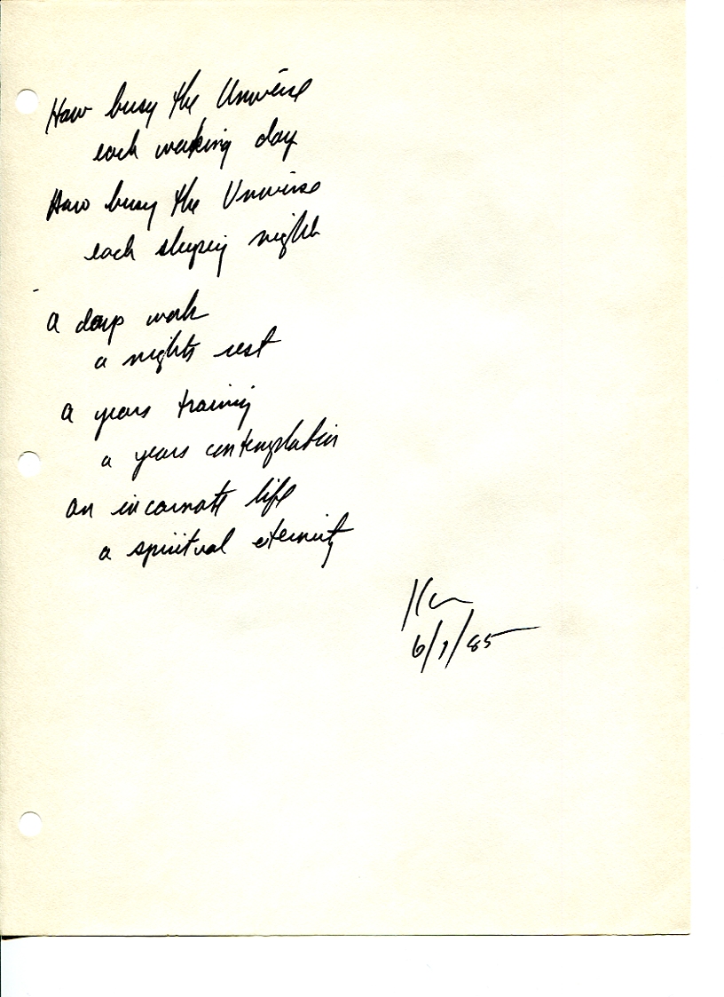 John WorldPeace Poems 1985 | World Peace Poems