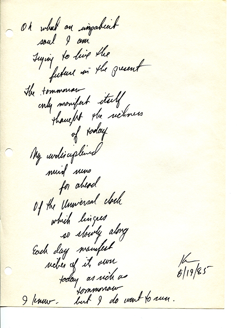 John WorldPeace Poems 1985 | World Peace Poems