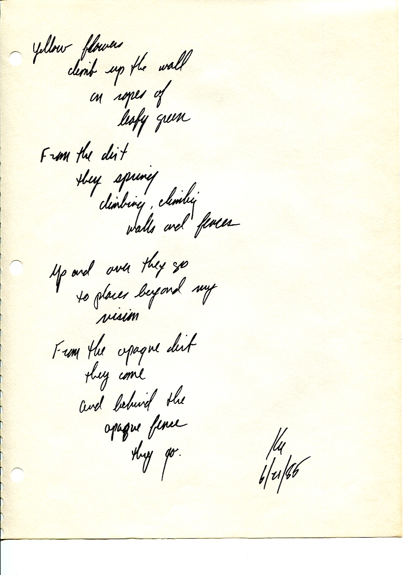 John WorldPeace Poems 1985 | World Peace Poems