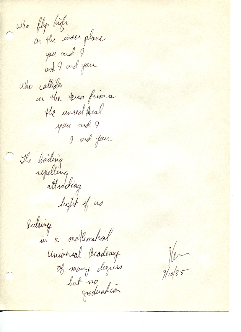 John WorldPeace Poems 1985 | World Peace Poems