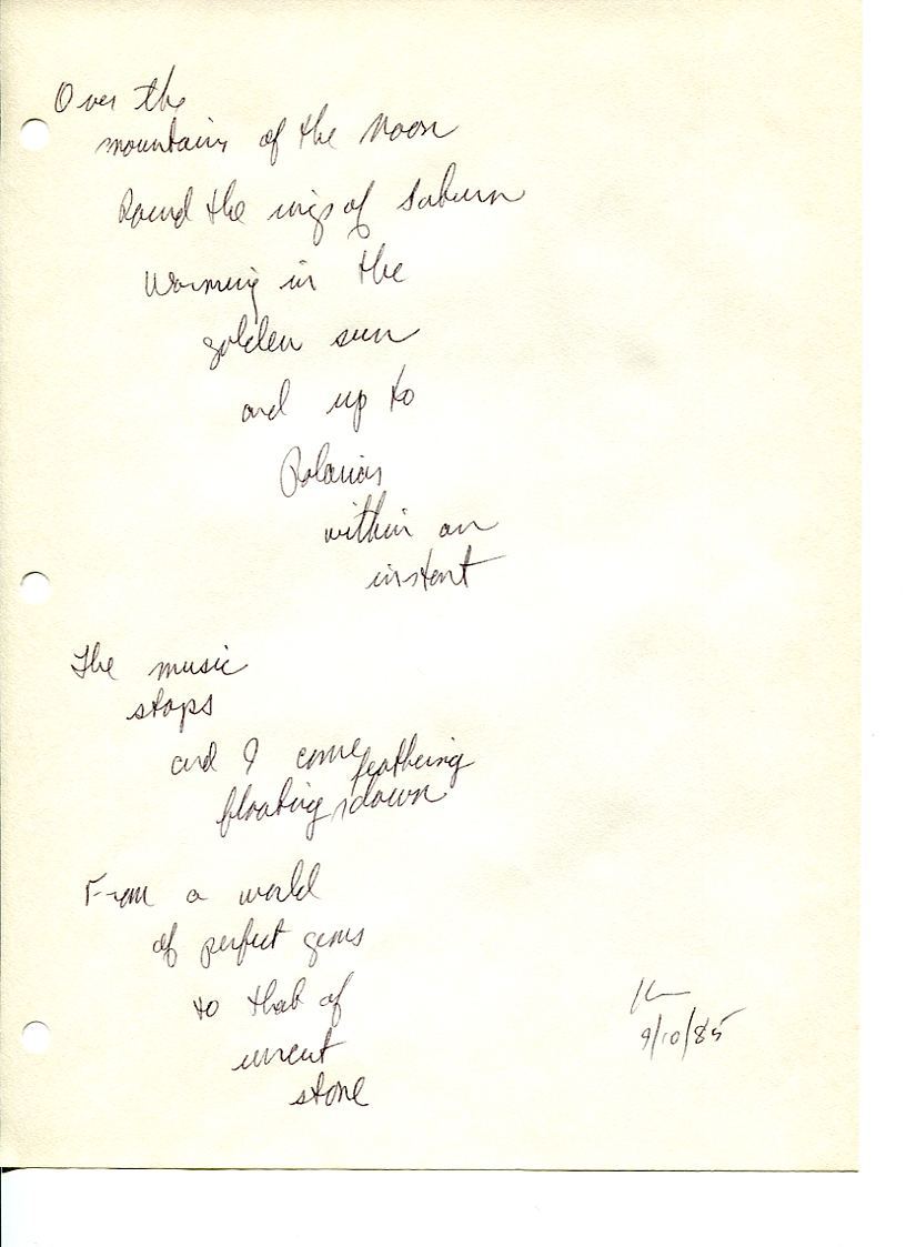 John WorldPeace Poems 1985 | World Peace Poems