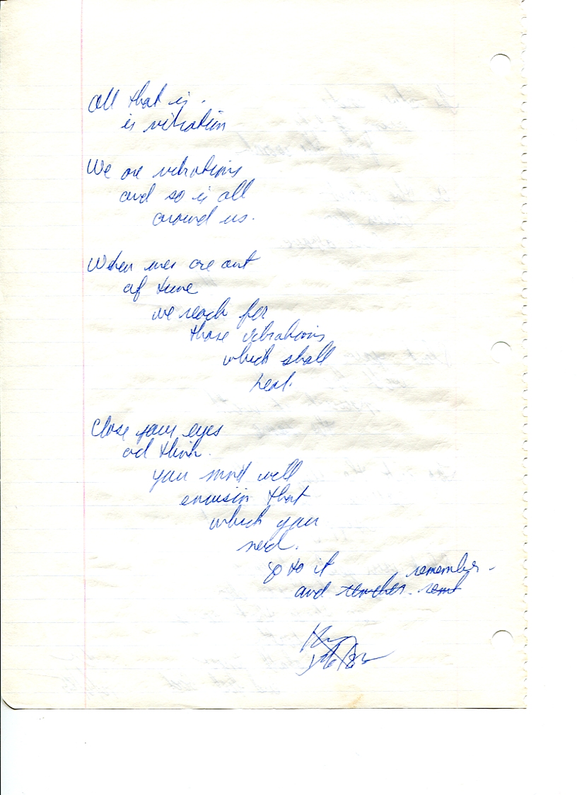 John WorldPeace Poems 1985 | World Peace Poems