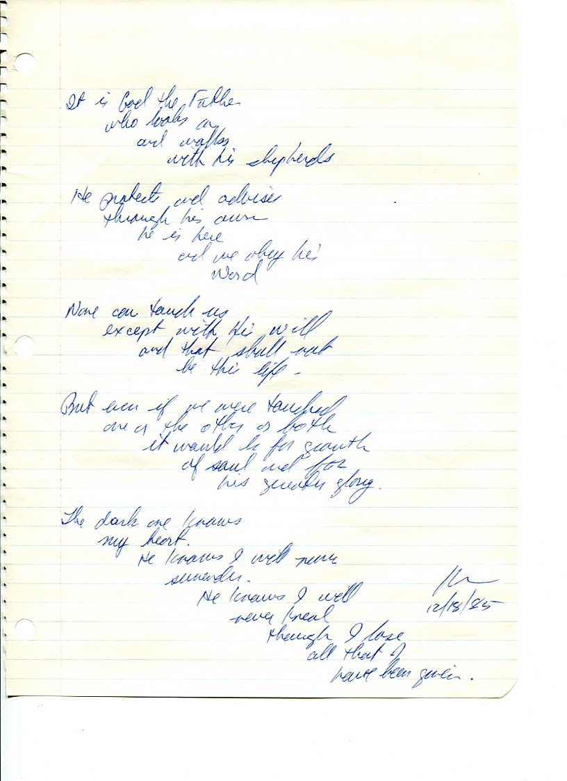 John WorldPeace Poems 1985 | World Peace Poems