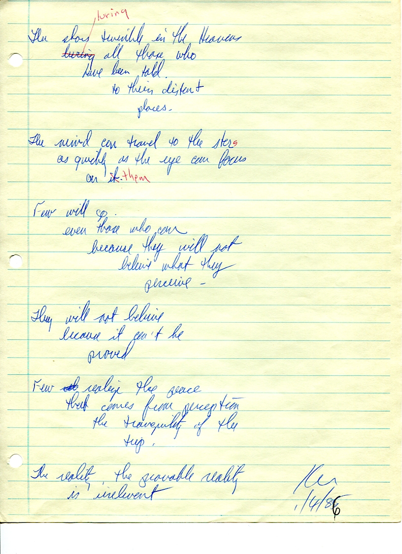 John WorldPeace Poems 1986 | World Peace Poems