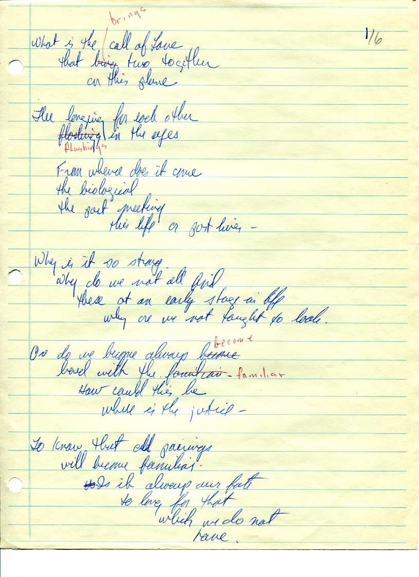 John WorldPeace Poems 1986 | World Peace Poems