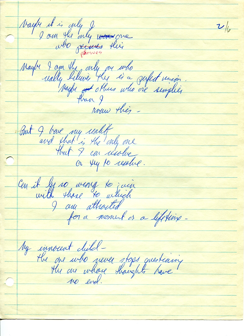 John WorldPeace Poems 1986 | World Peace Poems