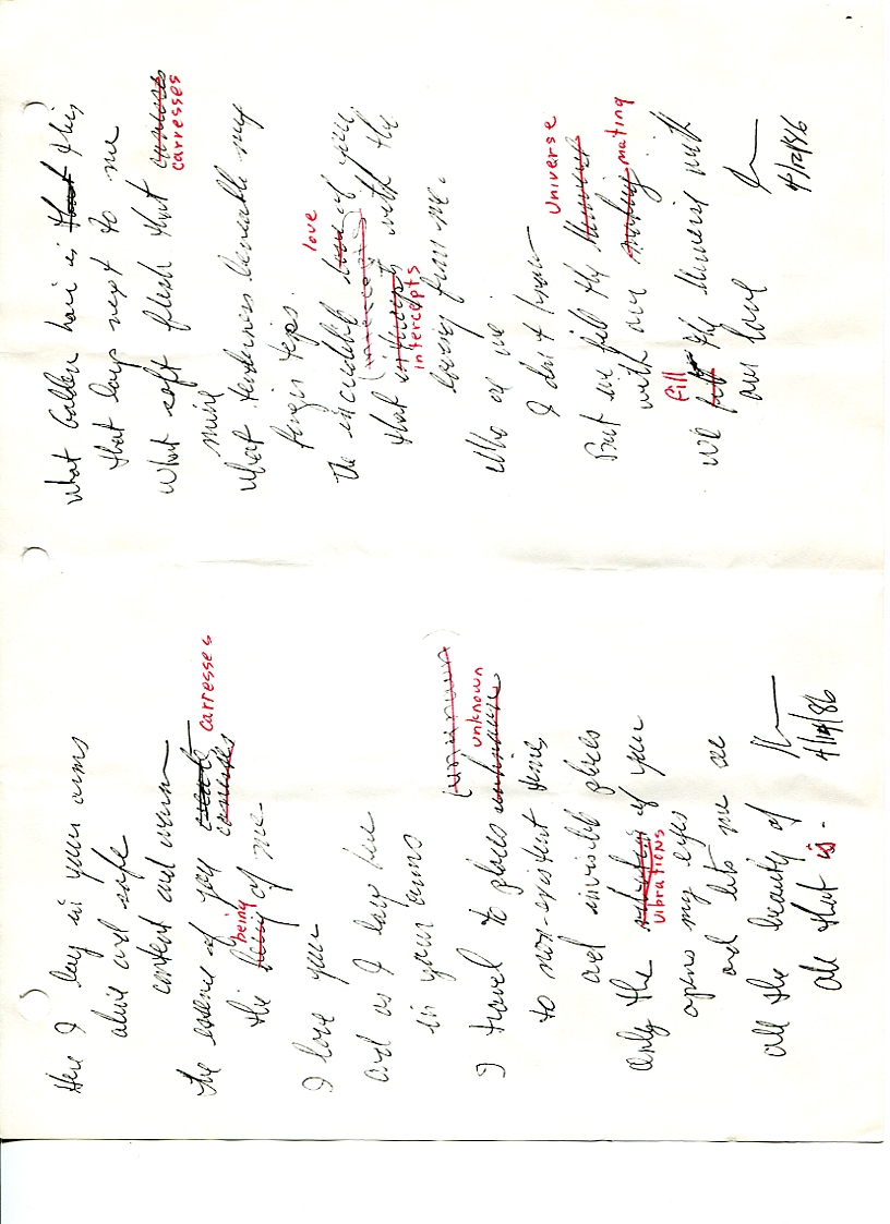 John WorldPeace Poems 1986 | World Peace Poems