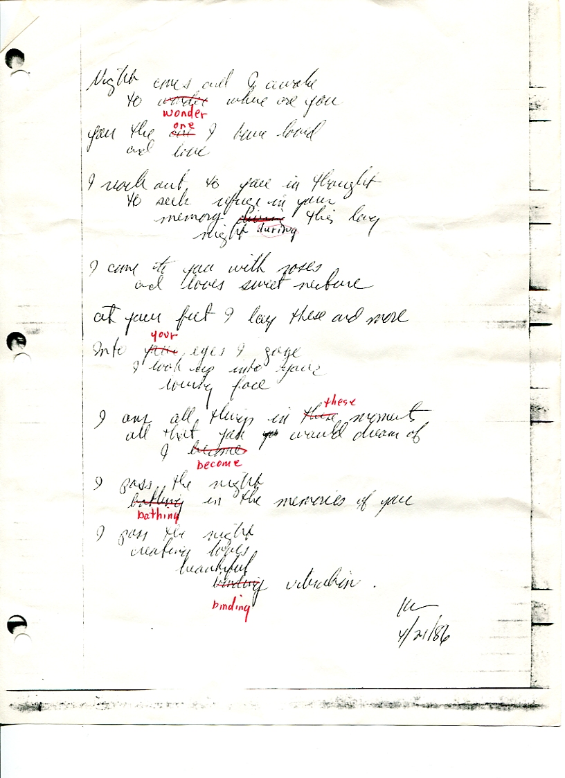 John WorldPeace Poems 1986 | World Peace Poems