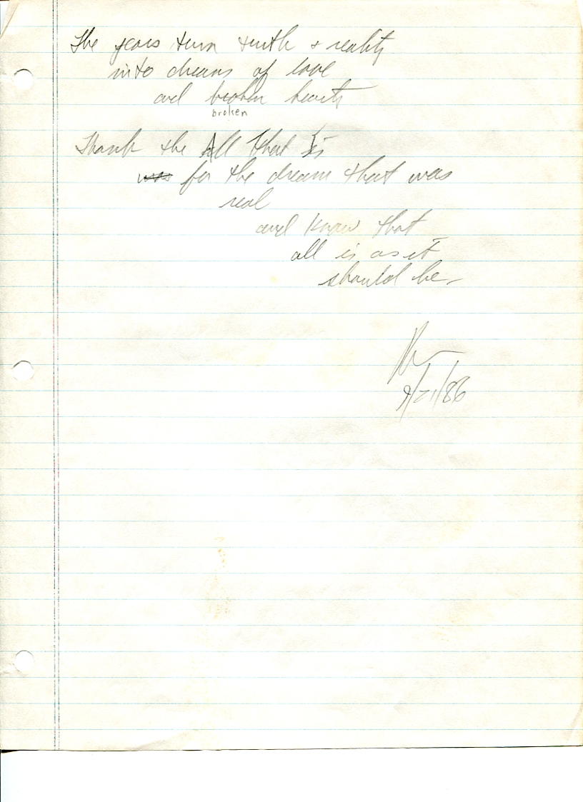 John WorldPeace Poems 1986 | World Peace Poems