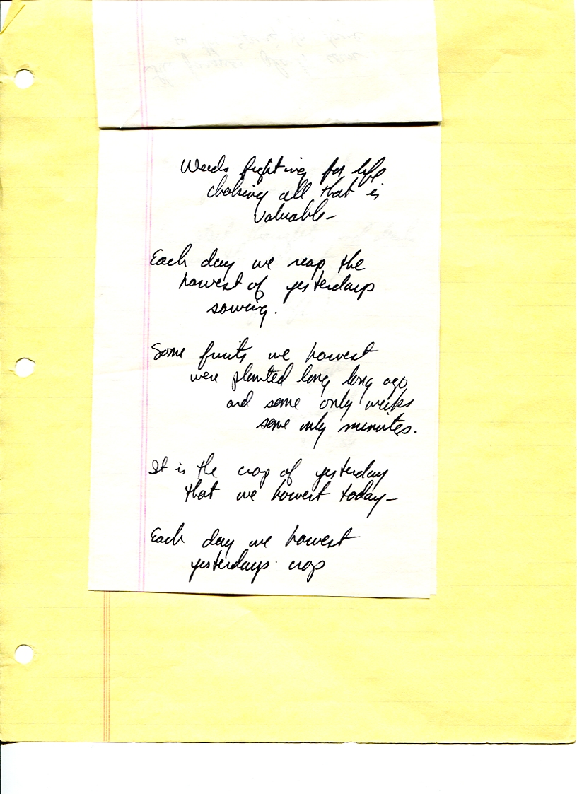 John WorldPeace Poems 1986 | World Peace Poems