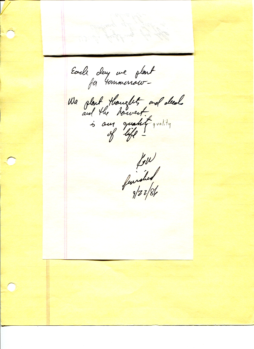 John WorldPeace Poems 1986 | World Peace Poems