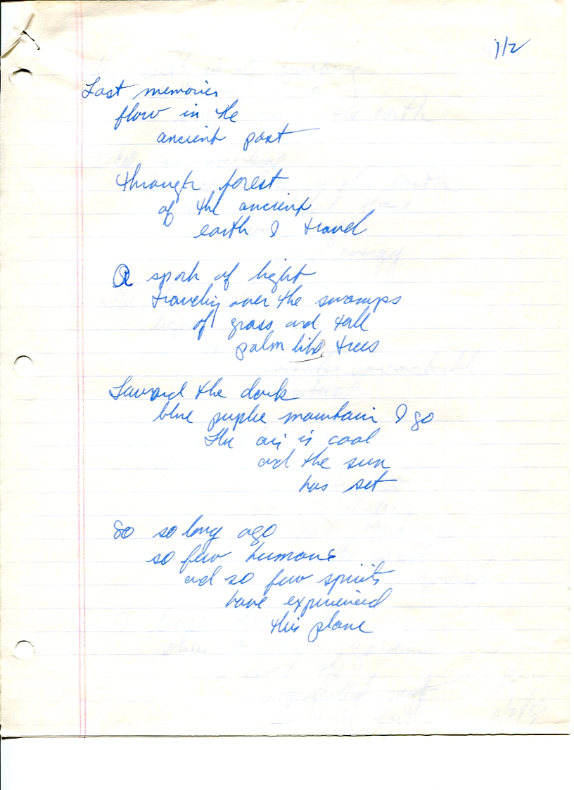 John WorldPeace Poems 1986 | World Peace Poems