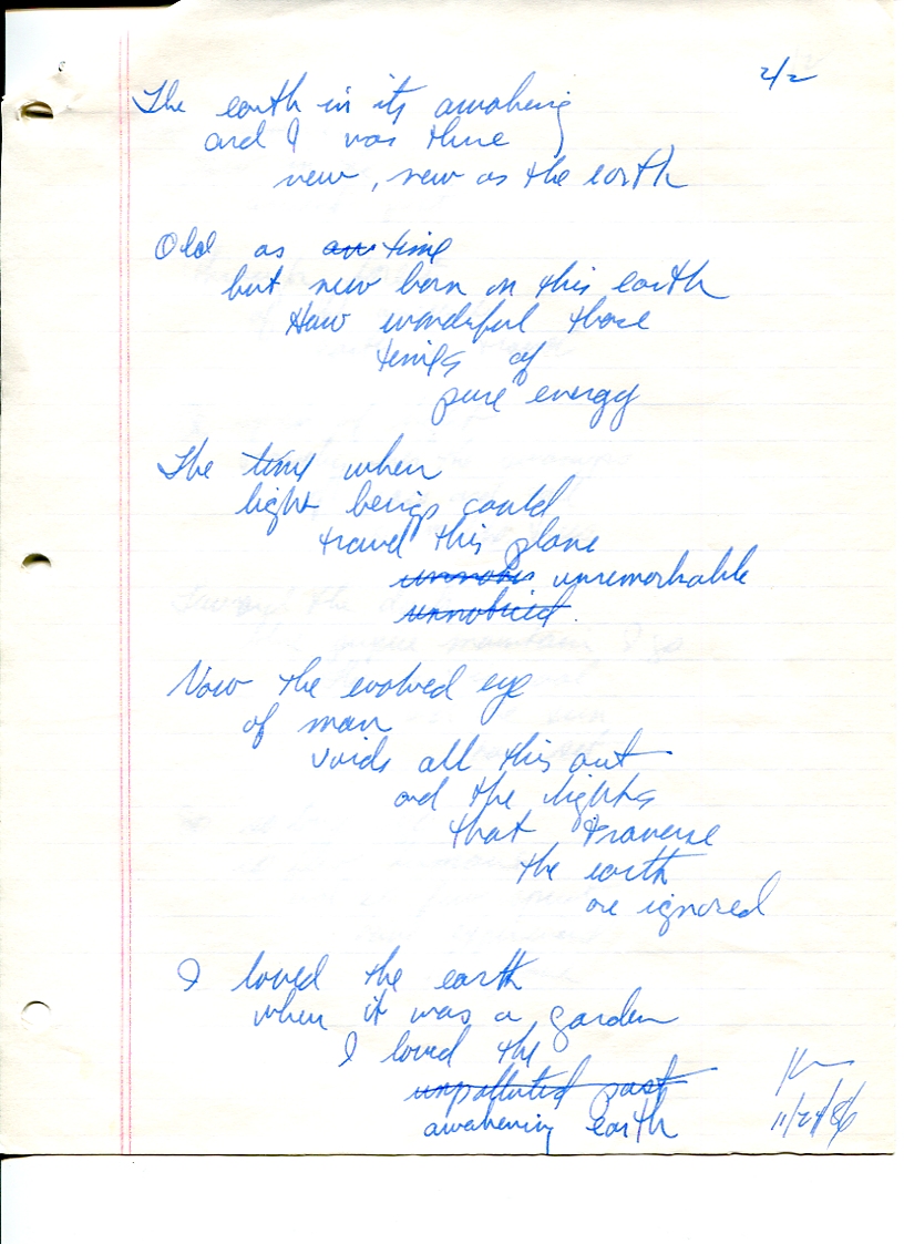 John WorldPeace Poems 1986 | World Peace Poems