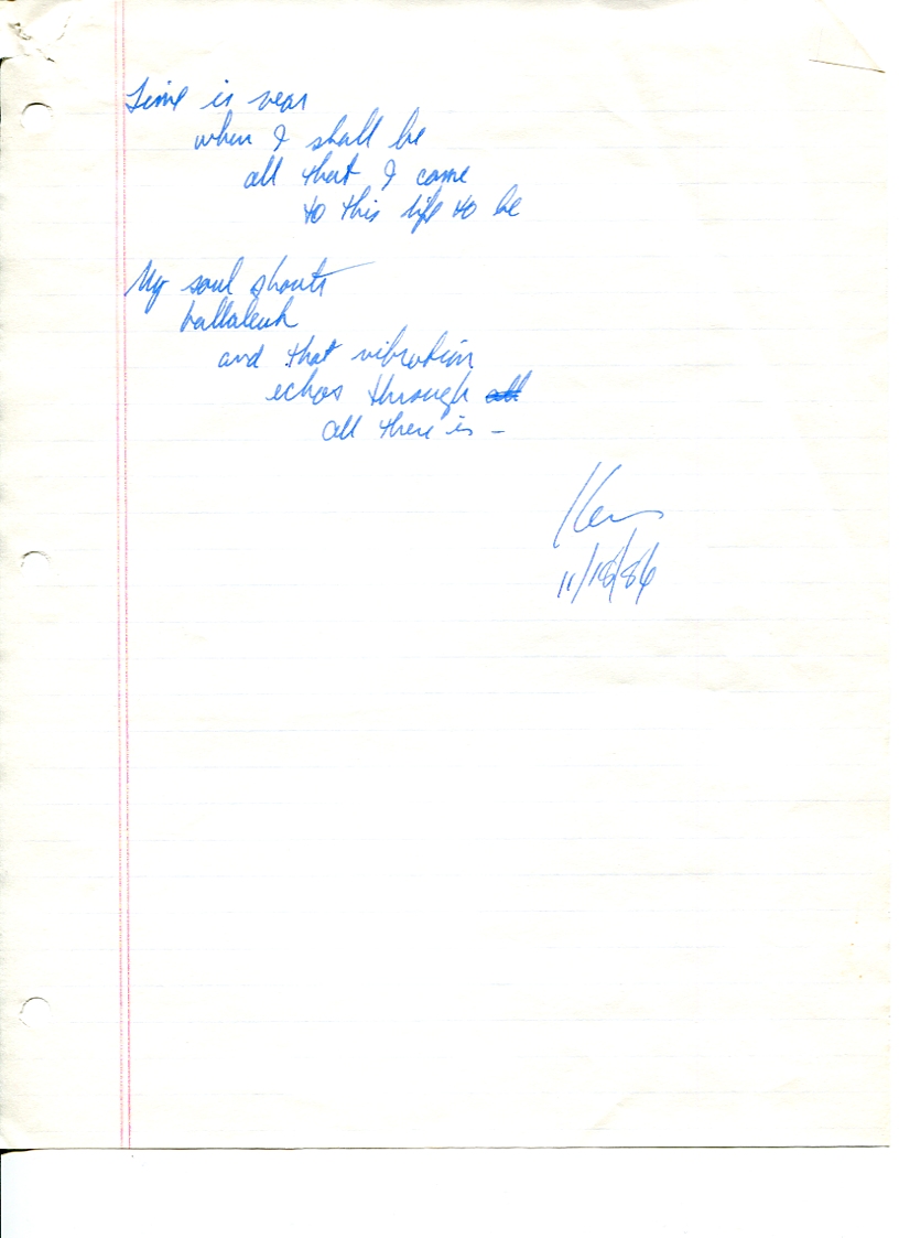 John WorldPeace Poems 1986 | World Peace Poems