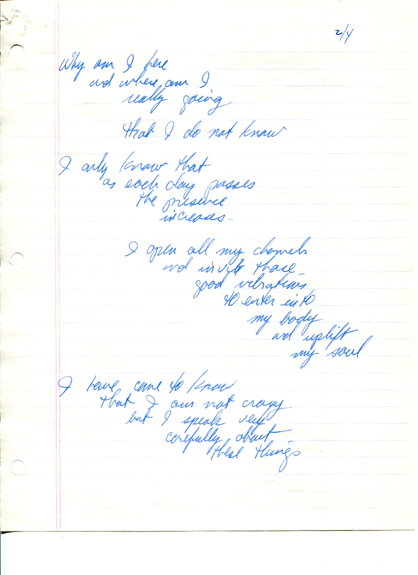 John WorldPeace Poems 1986 | World Peace Poems