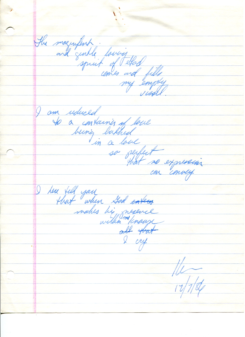 John WorldPeace Poems 1986 | World Peace Poems