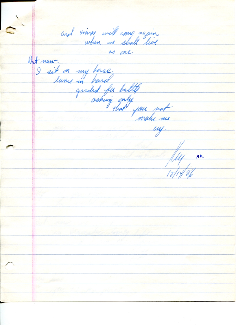 John WorldPeace Poems 1986 | World Peace Poems