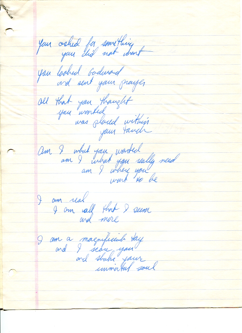 John WorldPeace Poems 1986 | World Peace Poems