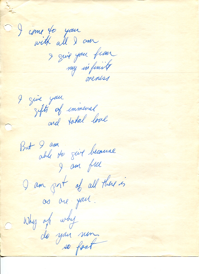 John WorldPeace Poems 1986 | World Peace Poems