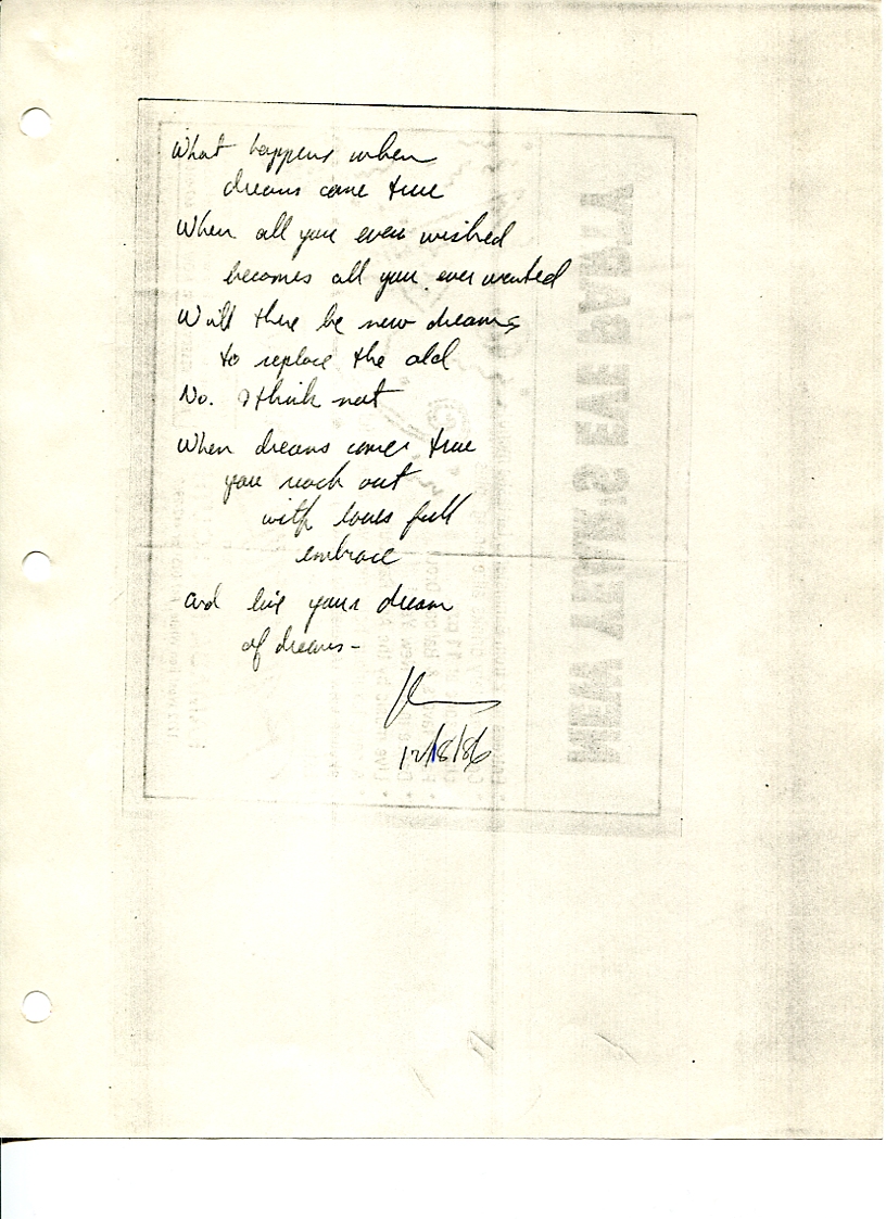 John WorldPeace Poems 1986 | World Peace Poems