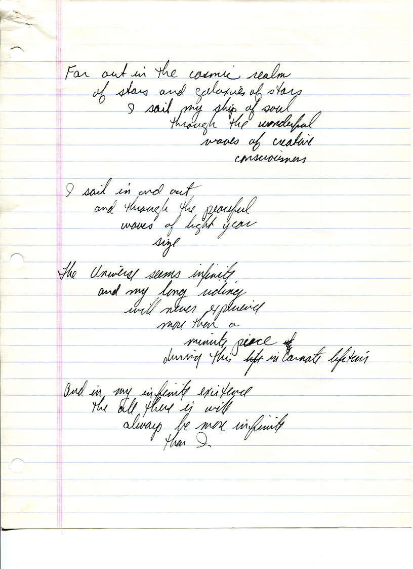 John WorldPeace Poems 1986 | World Peace Poems