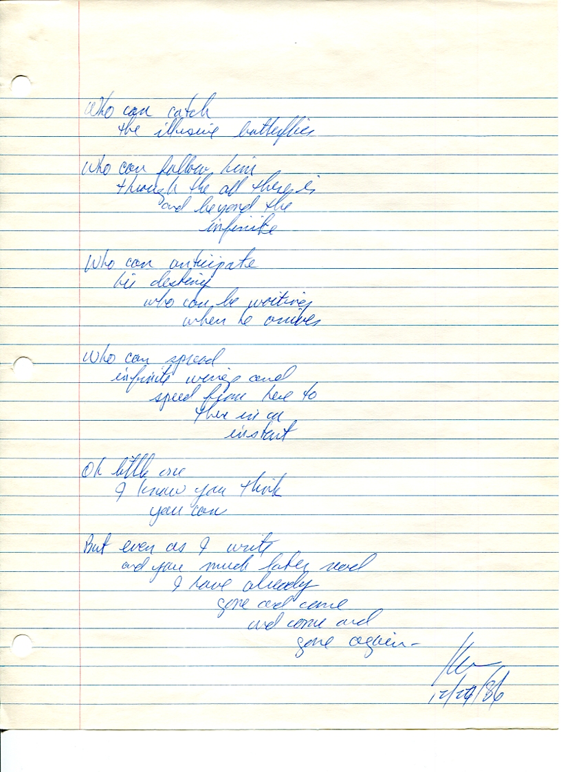 John WorldPeace Poems 1986 | World Peace Poems