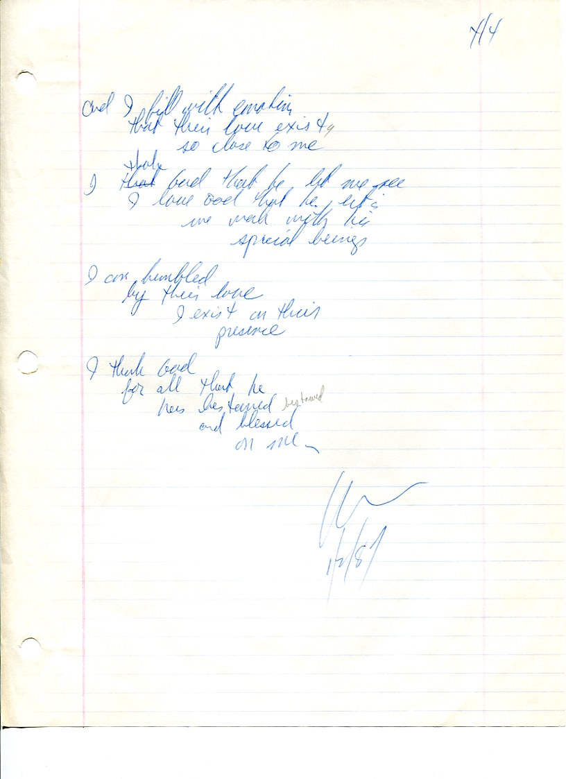 John WorldPeace Poems 1987 | World Peace Poems