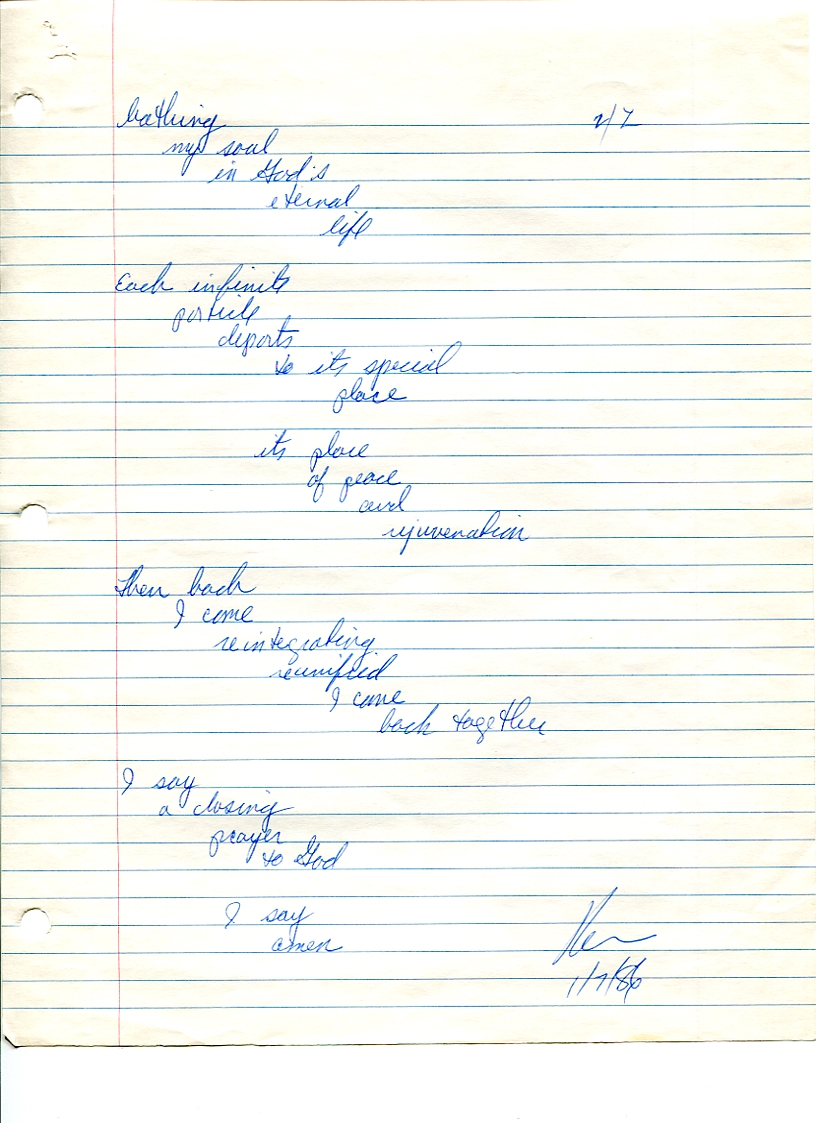 John WorldPeace Poems 1987 | World Peace Poems