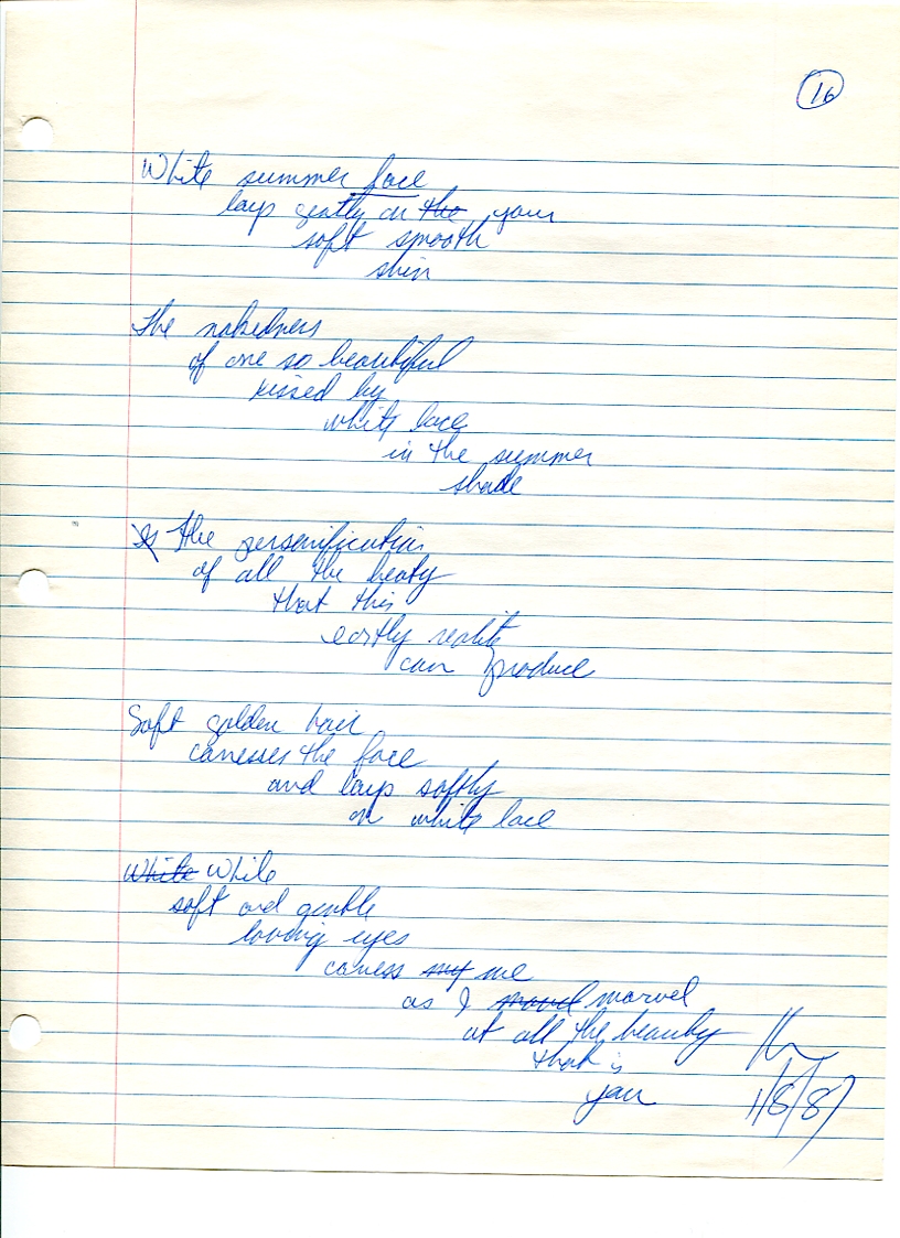 John WorldPeace Poems 1987 | World Peace Poems