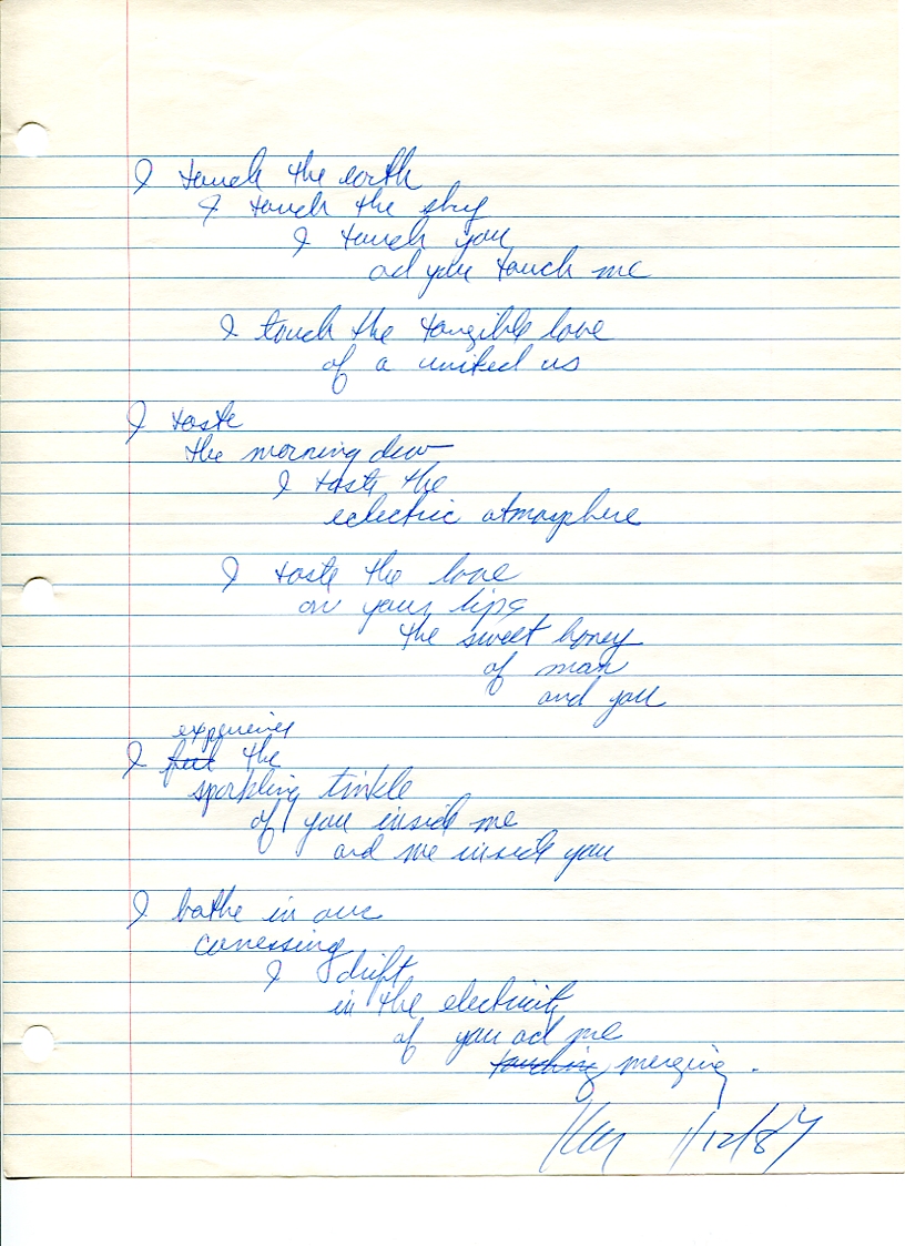 John WorldPeace Poems 1987 | World Peace Poems