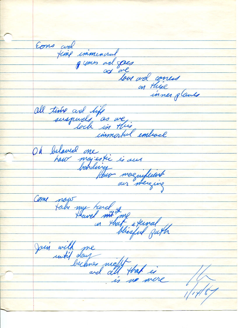 John WorldPeace Poems 1987 | World Peace Poems