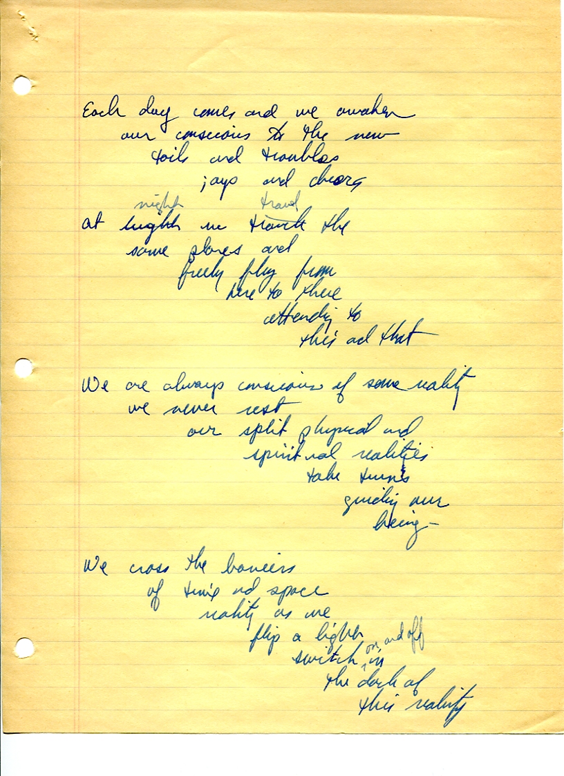 John WorldPeace Poems 1987 | World Peace Poems