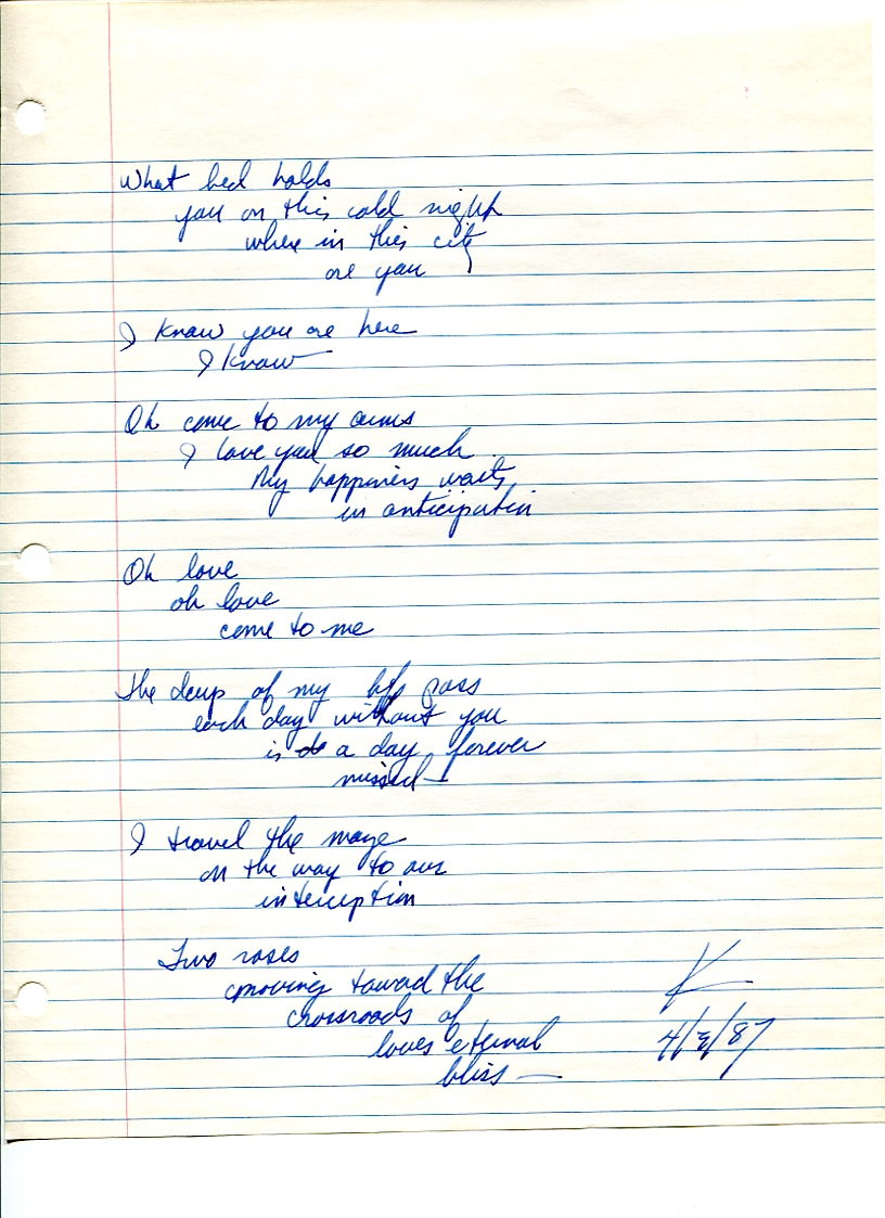 John WorldPeace Poems 1987 | World Peace Poems