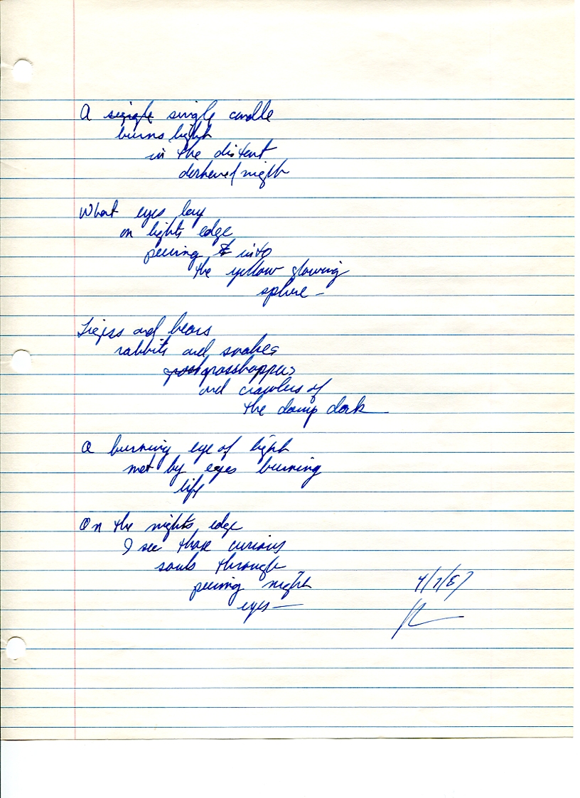 John WorldPeace Poems 1987 | World Peace Poems