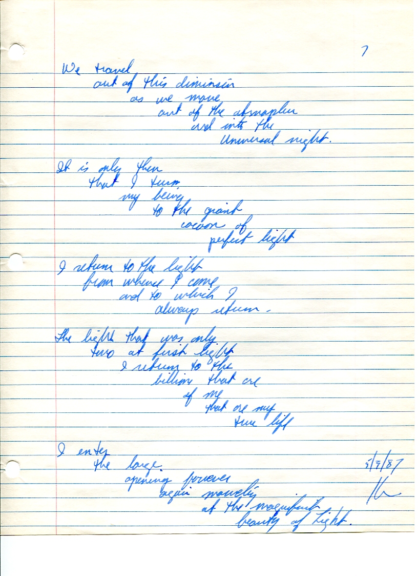 John WorldPeace Poems 1987 | World Peace Poems