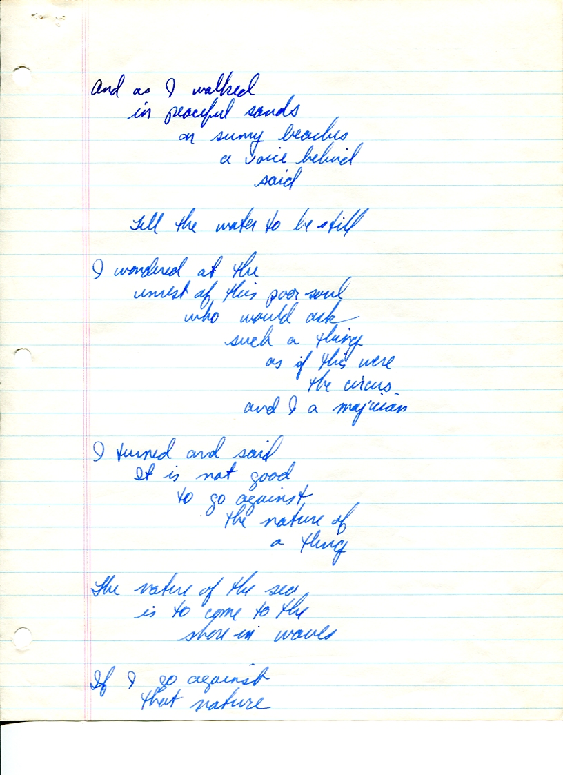 John WorldPeace Poems 1987 | World Peace Poems