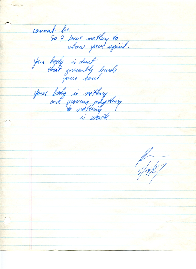 John WorldPeace Poems 1987 | World Peace Poems