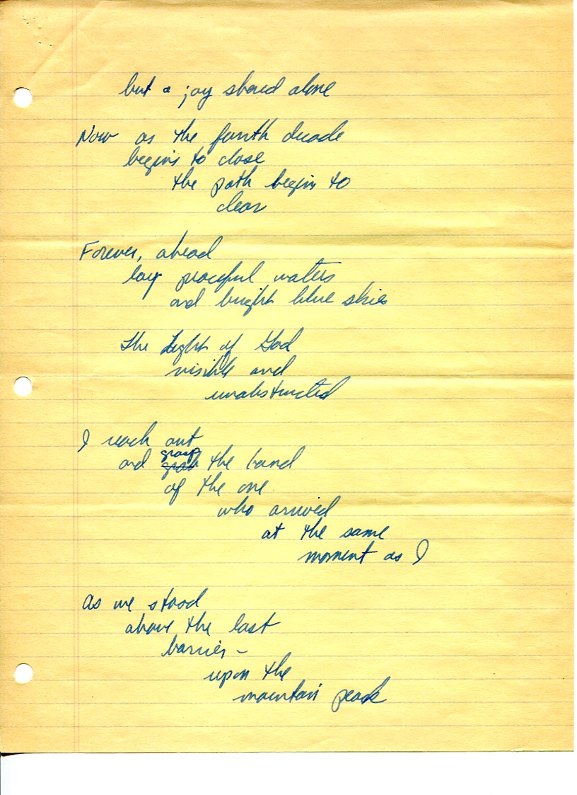 John WorldPeace Poems 1987 | World Peace Poems