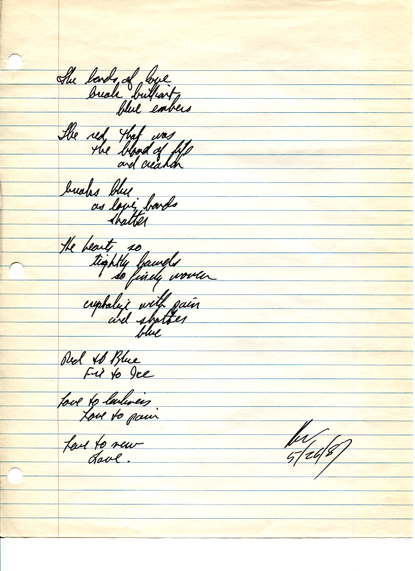 John WorldPeace Poems 1987 | World Peace Poems