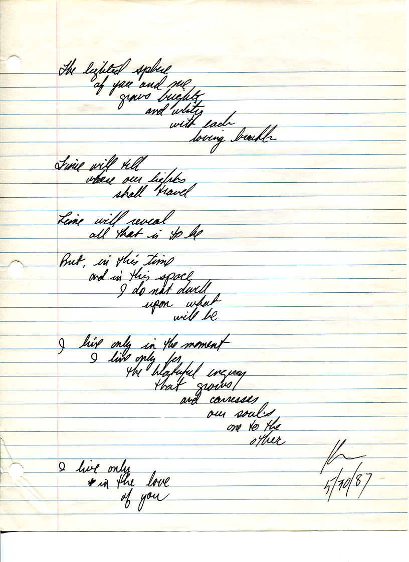 John WorldPeace Poems 1987 | World Peace Poems